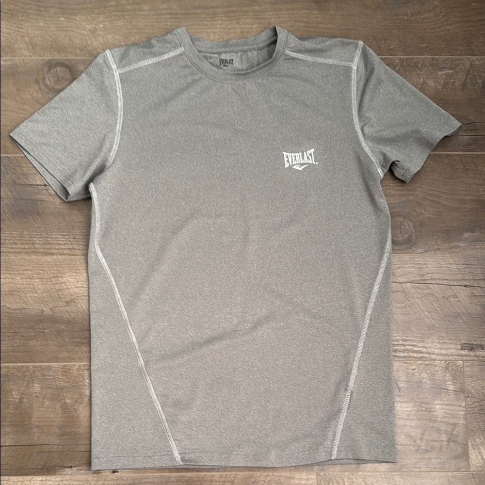 Everlast Gray Short Sleeve Performance Tee